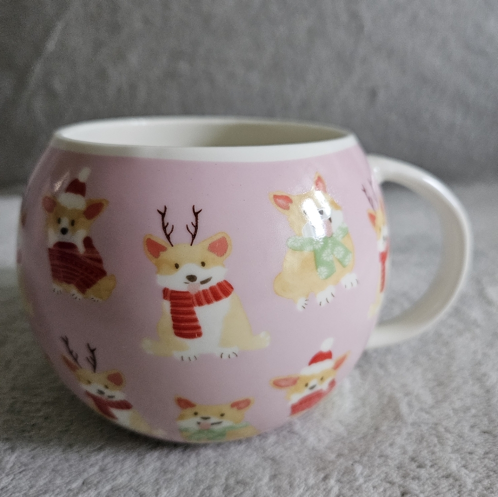 Christmas Dog Coffee Cup - Picture 2 of 8